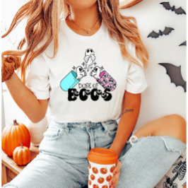 Dose of Boos Funny Halloween Medical Ghost T-Shirt Tシャツ