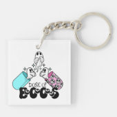 Dose of Boos Halloween Medical キーホルダー (裏面)
