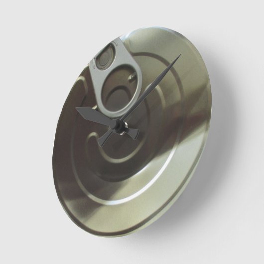 DosenDeckel - Wanduhr ラウンド壁時計 (傾斜)