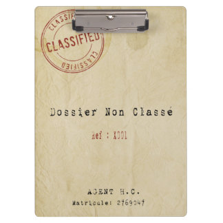 Dossier non classé porte-bloc クリップボード