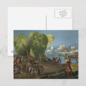 Dosso Dossi – リビアでAeneasとAcsates ポストカード (正面/裏面)