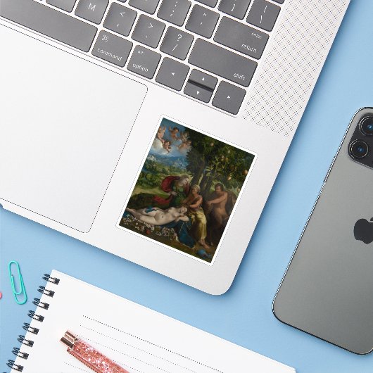 Dosso Dossi – 神話シーン シール (ノートパソコンとiPhone)