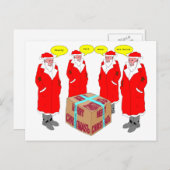 Dostoevskyのクリスマスのギフトの郵便はがき シーズンポストカード (正面/裏面)