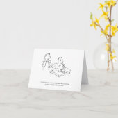 Dostoevskyノートカードの検索 カード (黄色い花)