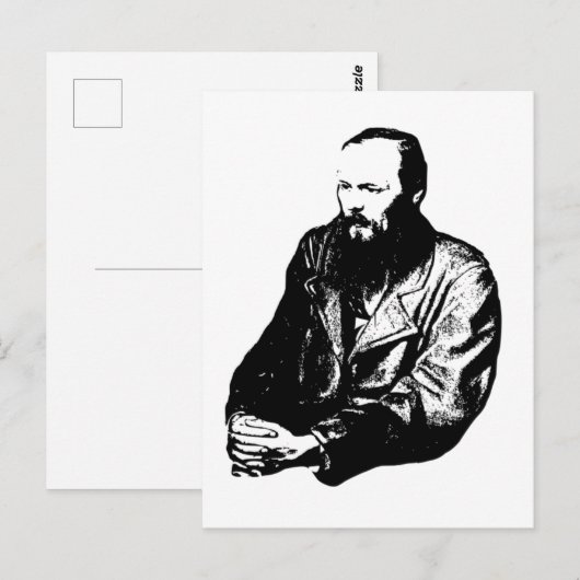 Dostoyevskyはがき ポストカード (正面/裏面)