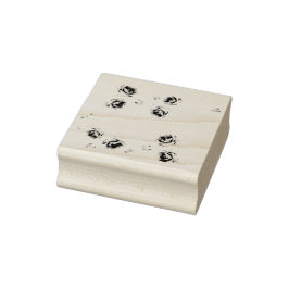 Dot, Gainsboro Wood Art Stamp ラバースタンプ