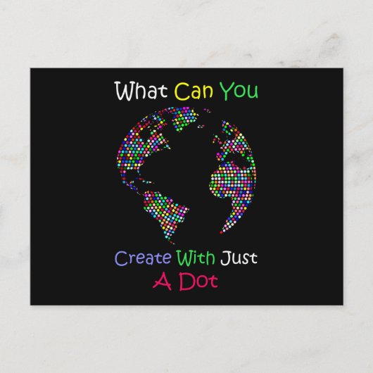 Dot Globe Dot Dayだけで作成できる機能 ポストカード (正面)