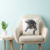 Dot-Kissed Study for Winter Rooms クッション (椅子)