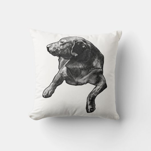 Dot-Kissed Study for Winter Rooms クッション (正面)