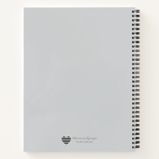 Dot Matrix  - Modern Cover Art ノートブック (裏面)