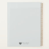 Dot Matrix - Modern Cover Art プランナー手帳 (裏面)