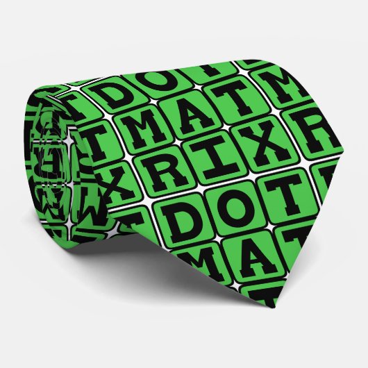 Dot Matrix, Patterned Array ネクタイ (ロール)