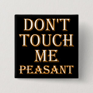 Do't Me おもしろい Saenta ButtonバッジまたはPin 缶バッジ