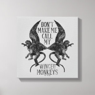 Do't Not Make My Wings Monkels™ キャンバスプリント