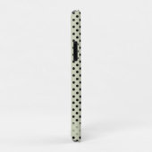 Dot-to-Dotミニマリストセージグリーンビジネスロゴ名 Case-Mate iPhoneケース (裏面/右)