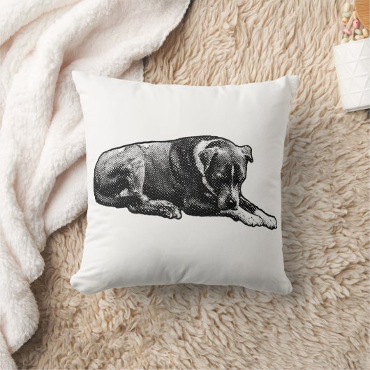 Dot-Tone Lounge Pillow クッション (ブランケット)