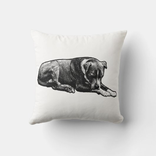 Dot-Tone Lounge Pillow クッション (裏面)