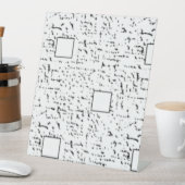 Dot, Vampire Grayペデスタルサイン 台座サイン (インサイチュ)