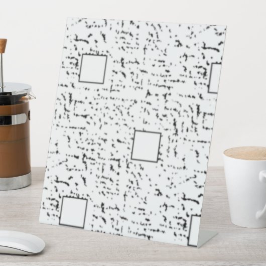 Dot, Vampire Grayペデスタルサイン 台座サイン (インサイチュ)