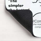 DotComplicated (TM) -彼女は複雑になる事を作ります! マウスパッド (コーナー)