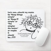 DotComplicated (TM) -彼女は複雑になる事を作ります! マウスパッド (マウス)