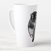 Dotline Glow Hush カフェラテマグ (左アングル)