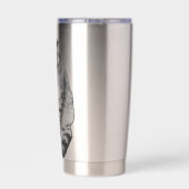 Dotline Glow Hush 保温保冷タンブラー (背面)