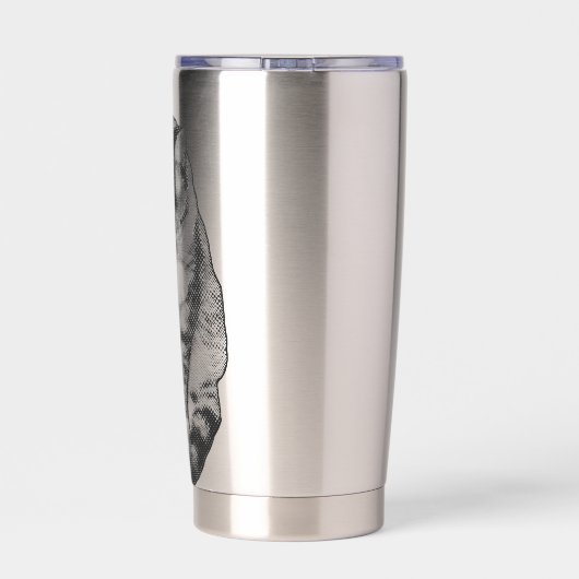 Dotline Glow Hush 保温保冷タンブラー (背面)