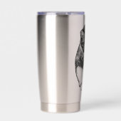 Dotline Glow Hush 保温保冷タンブラー (正面)