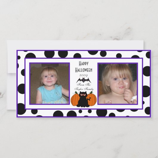 Dotsハロウィーンフォトカード シーズンカード (正面)