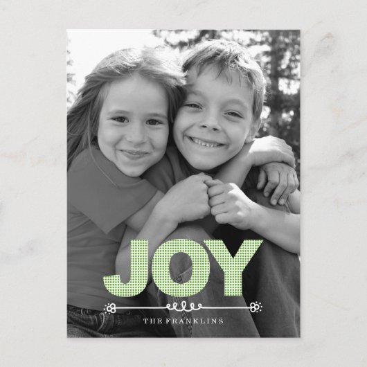 DOTSホリデーフォトカードポストカード シーズンポストカード (正面)