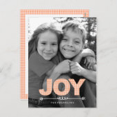 DOTSホリデーフォトカードポストカード シーズンポストカード (正面/裏面)