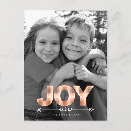 DOTSホリデーフォトカードポストカード シーズンポストカード (正面)