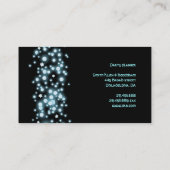 DOTS白熱［赤熱］光を放つパーティープランナーアーティストデザイナーカード 名刺 (裏面)