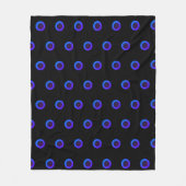 dots Fleece Blanket フリースブランケット (正面)
