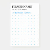 Dots Grid Graphical Modern Notes ポストイット (正面)