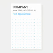 Dots Grid Graphical Modern Notes Post-it Klebezett ポストイット (正面)