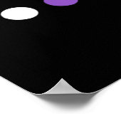 Dots Subtle Nonbinary Flag Enby Pride Trans Lgbtq  ポスター (角)