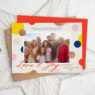 Dottie Love and Joy Family写真 シーズンカード