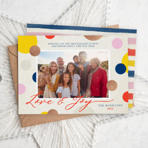 Dottie Love and Joy Family写真 シーズンカード