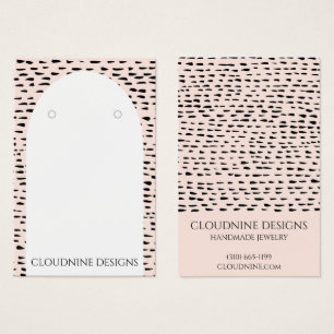 Dottyアーチイヤリングネックレスジュエリーディスプレイカード