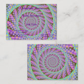 Dottyスパイラルビジネスカード 名刺 (正面/裏面)