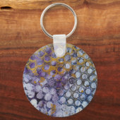 Dottyスポッティ抽象芸術 キーホルダー (正面)