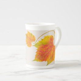 Dottyスポッティ秋オンアボーン中国マグカップ ボーンチャイナマグカップ