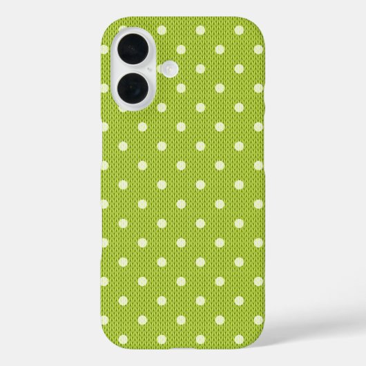 Dottyデライトグリーン Case-Mate iPhoneケース (裏面)