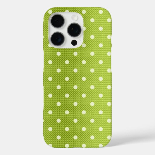 Dottyデライトグリーン Case-Mate iPhoneケース (裏面)