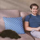 Dottyデライトブルー クッション