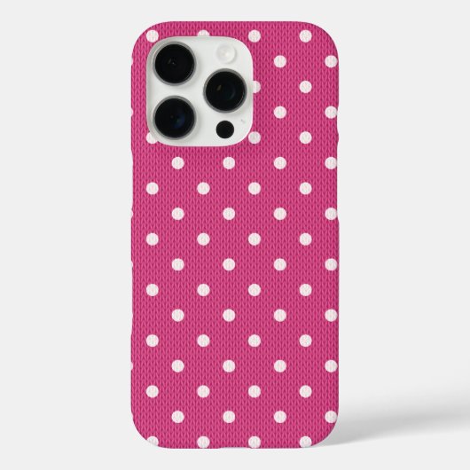Dottyデライトレッド Case-Mate iPhoneケース (裏面)