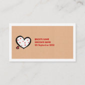 Dottyハートクラフト座席表 プレイスカード (裏面)