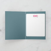 Dottyバニーハッピーバースデーカード カード (内部)